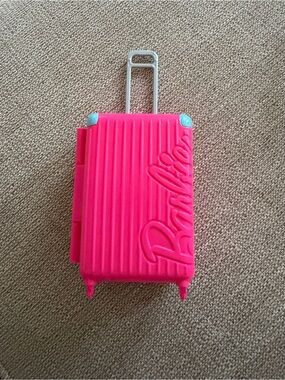 Barbie pink luggage